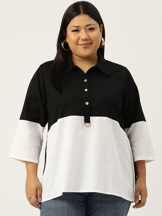 Trendy Plus Size Women Casual Top