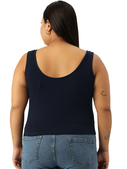 Plus Size Cropped Top