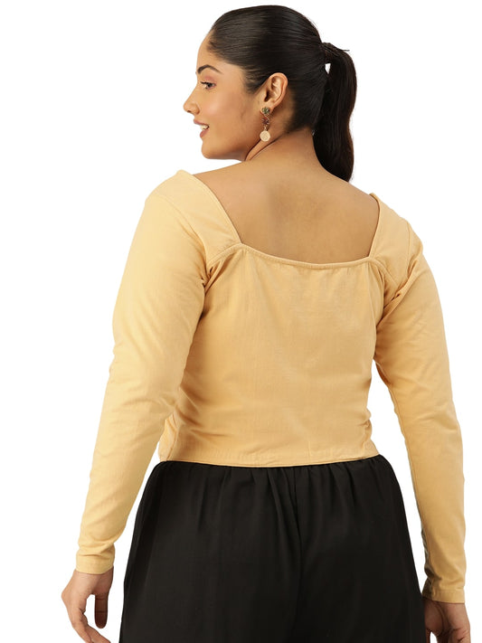 Plus Size Cropped Top