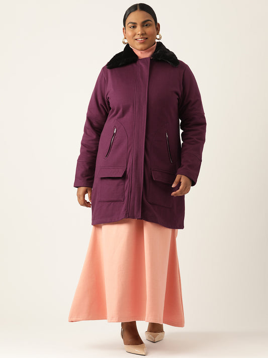 theRebelinme Women Longline Open Front Jacket