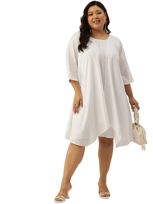 Plus Size Layered Dress