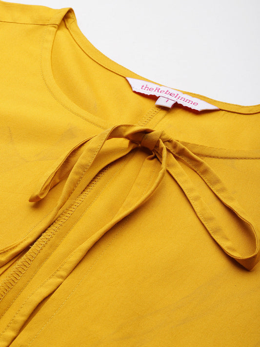 Plus Size A-Line Layered Dress