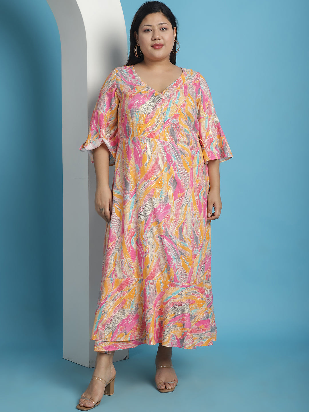 Plus Size A-Line Dress