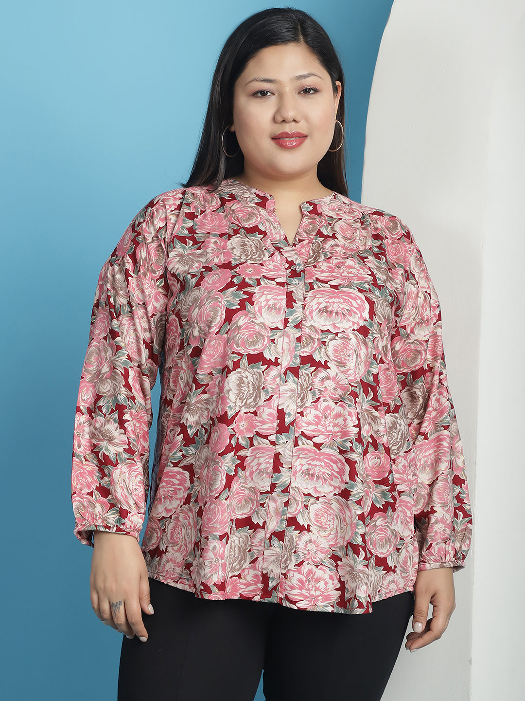 Plus Size Casual Top