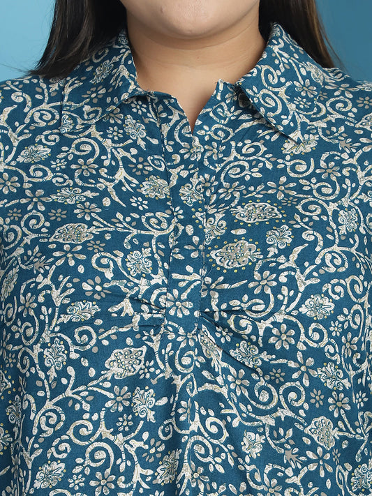 Plus Size Ruched Detail Top