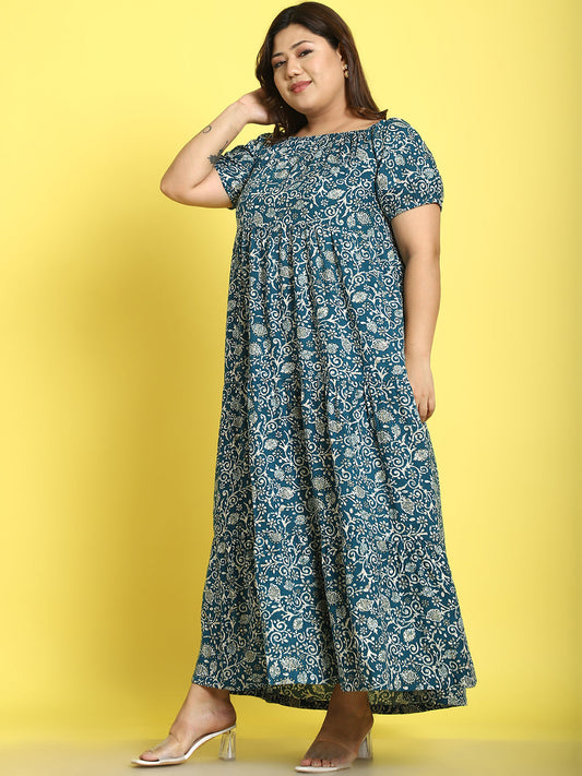 Plus Size Tiered Dress