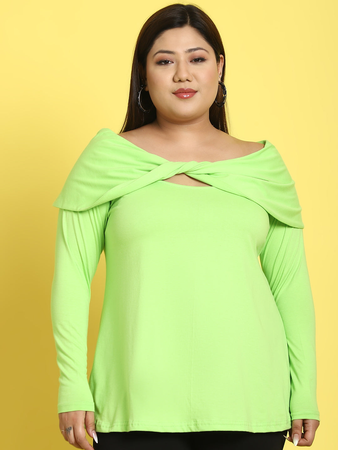 Fashionable Plus Size Women’s Western Top