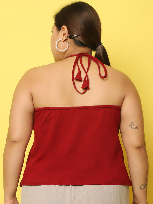 Fashionable Plus Size Women’s Western Top