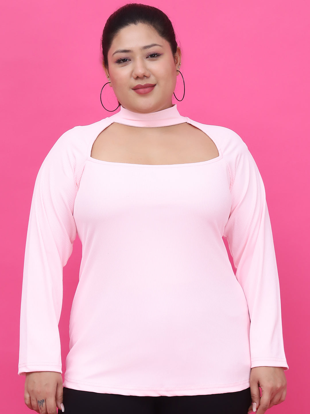 Fashionable Plus Size Women’s Western Top