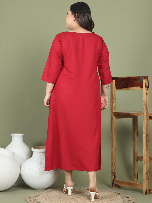 Bold & Stylish Plus Size Women’s Dress