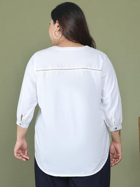 Trendy Plus Size Women Casual Top