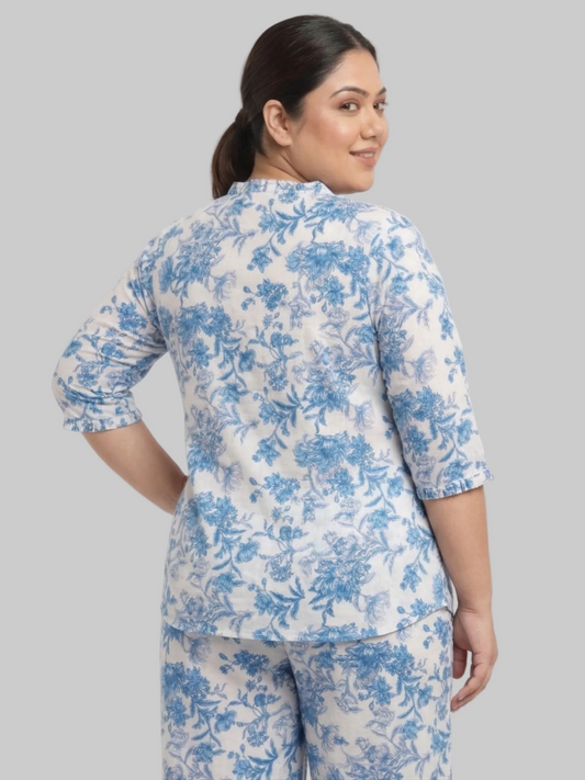 Plus Size Floral Top for Women