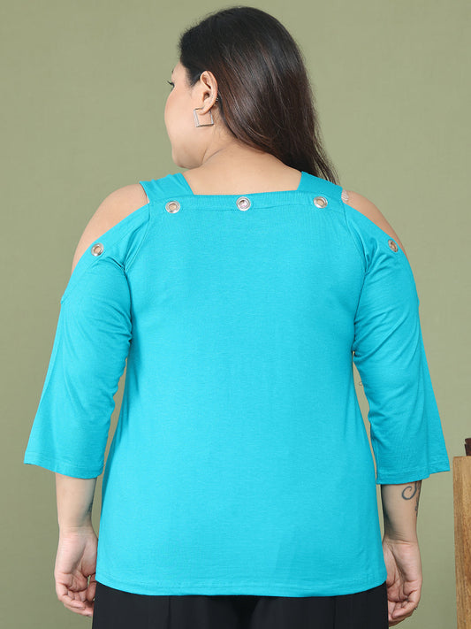 Fashionable Plus Size Women’s Western Top
