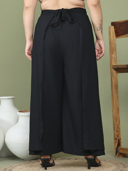 Relaxed Stretch Plus Size Women’s Bottom Wear Trouser
