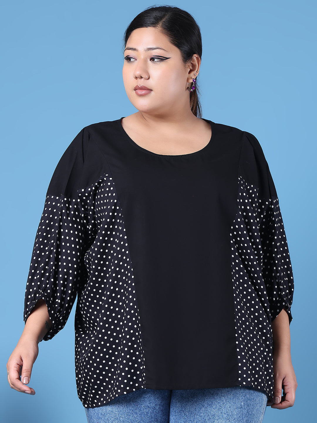 Trendy Plus Size Women Casual Top