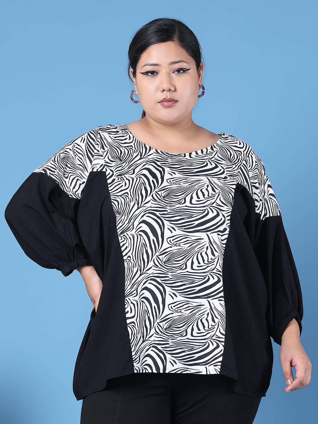 Trendy Plus Size Women Casual Top