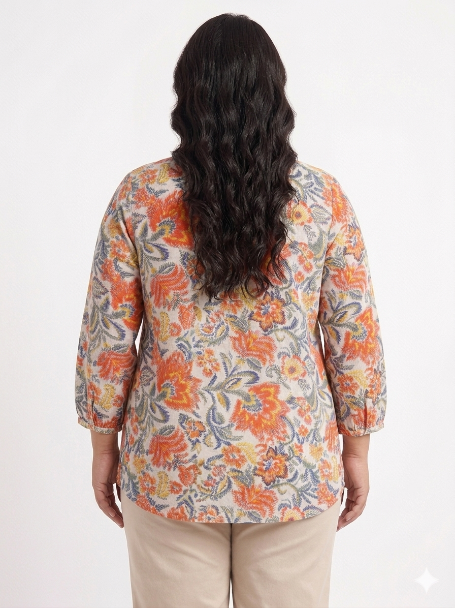Soft Cotton Printed Tunic