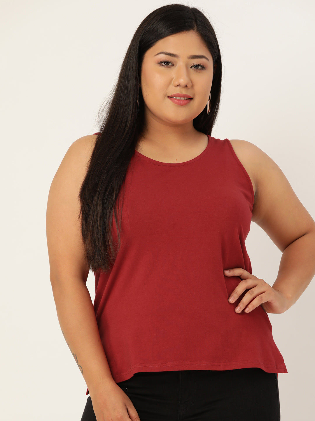 Elegant Plus Size Casual Wear Top for Women