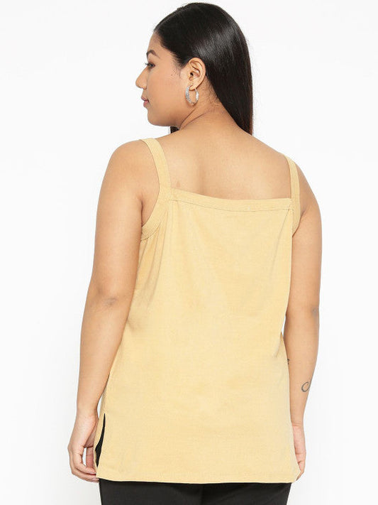 Plus Size Cotton Knitted Camisole