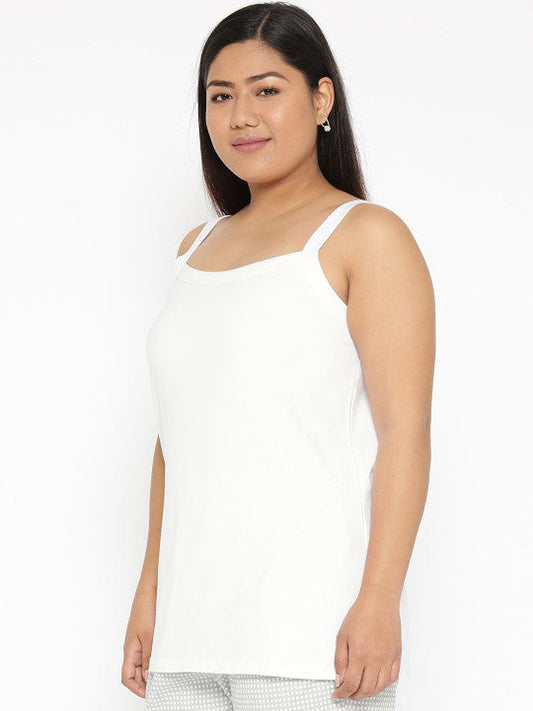 Plus Size Cotton Knitted Camisole