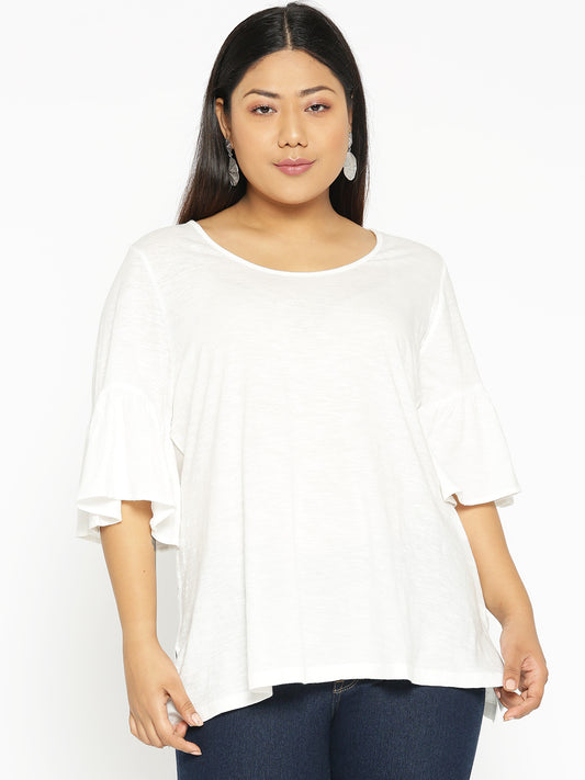 Elegant Plus Size Casual Wear Top for Women