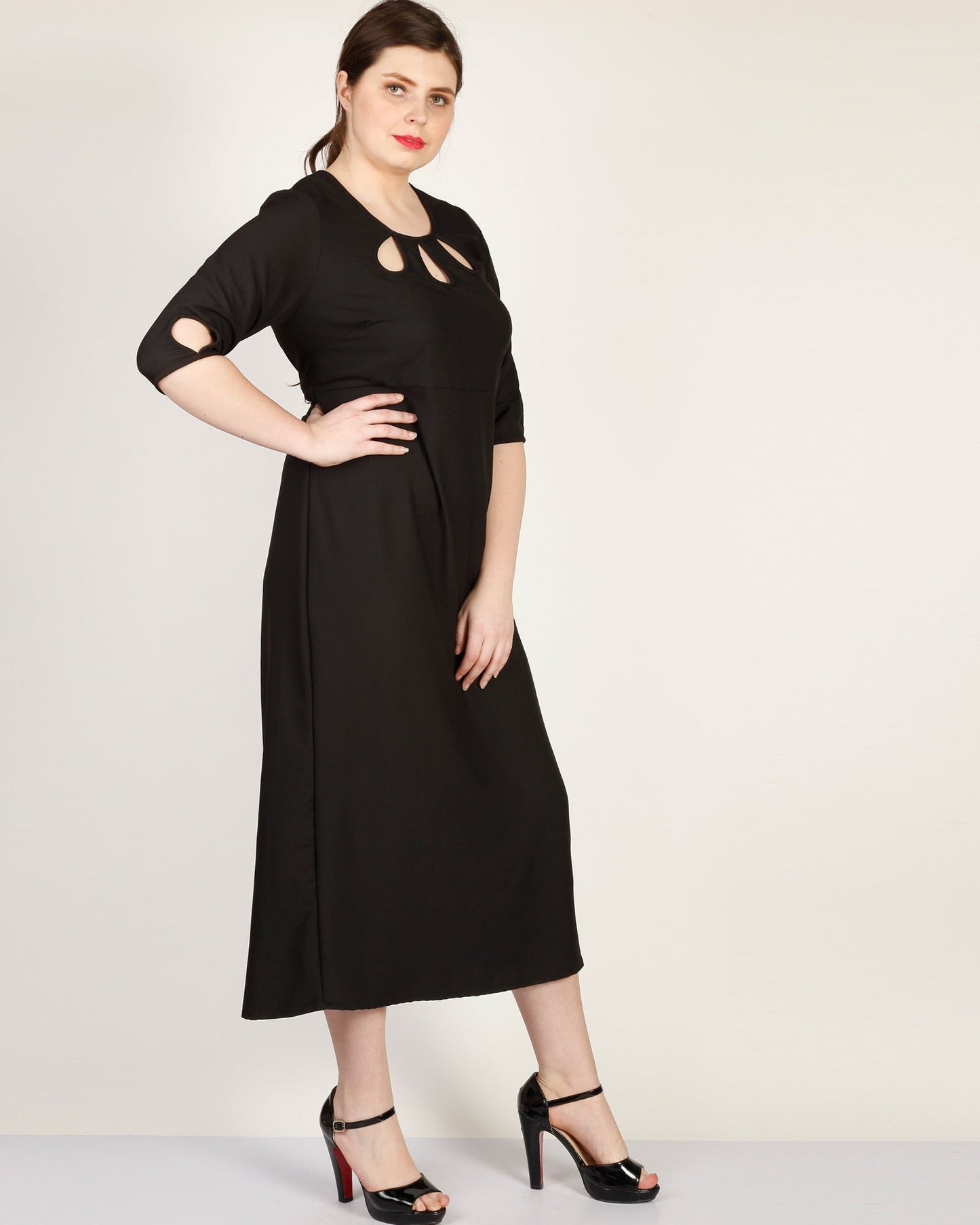 Elegant & Comfortable Fit Plus Size Women’s Dress