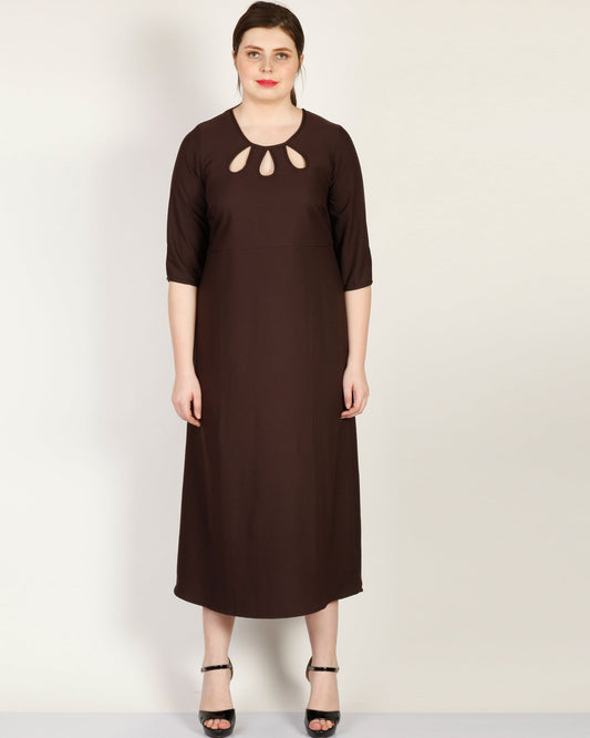 Elegant & Comfortable Fit Plus Size Women’s Dress