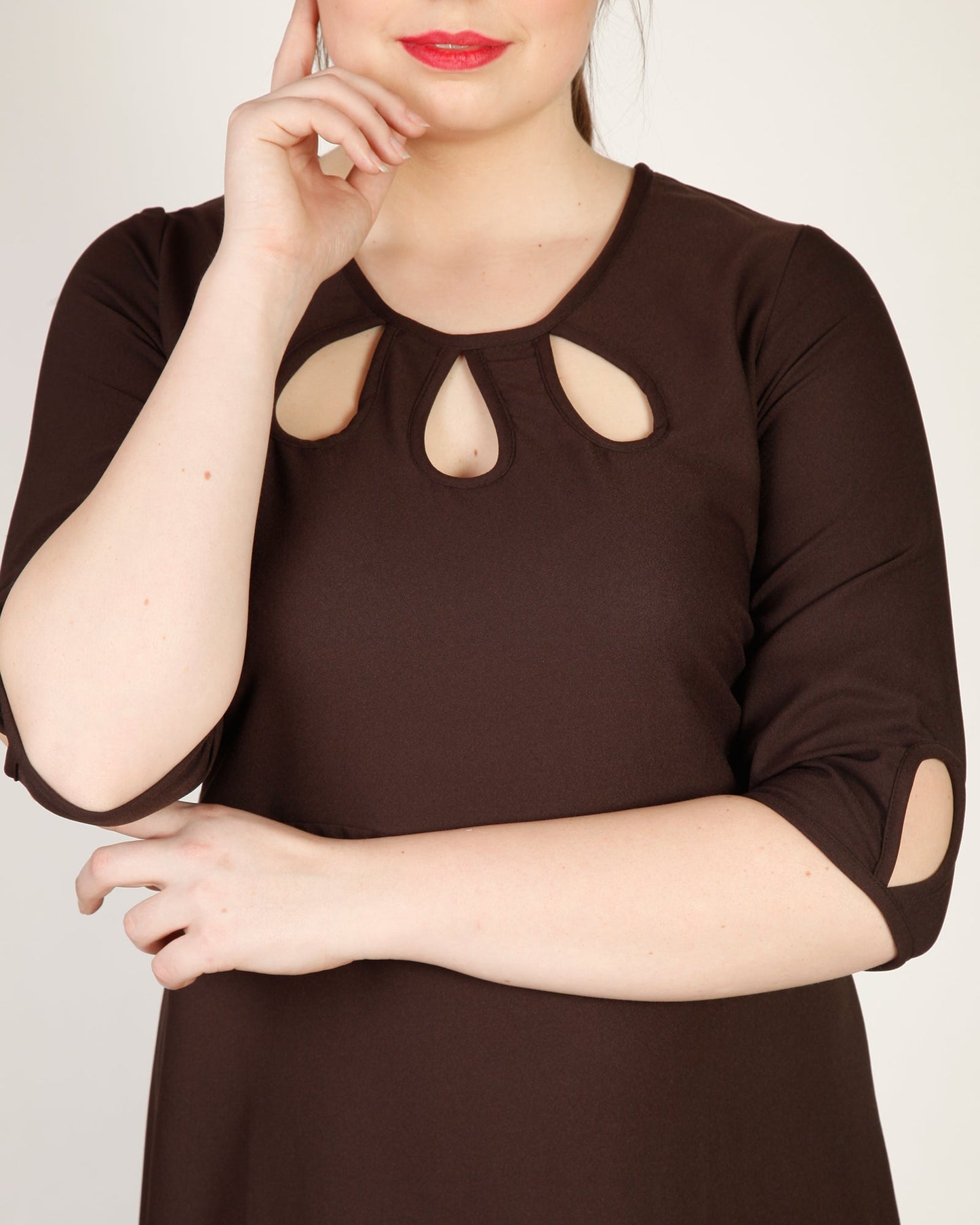Elegant & Comfortable Fit Plus Size Women’s Dress