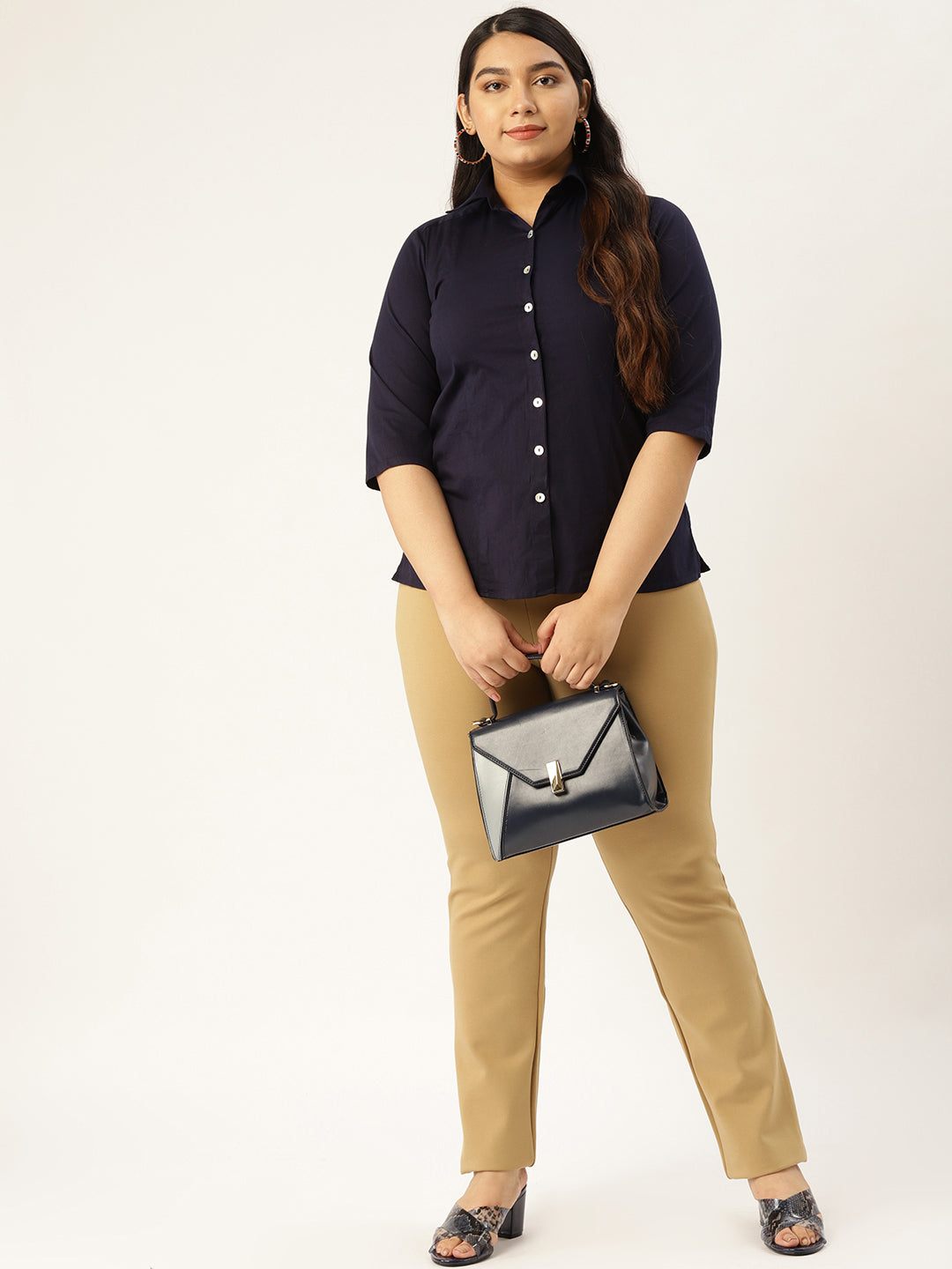 Stylish Plus Size Women Casual Top