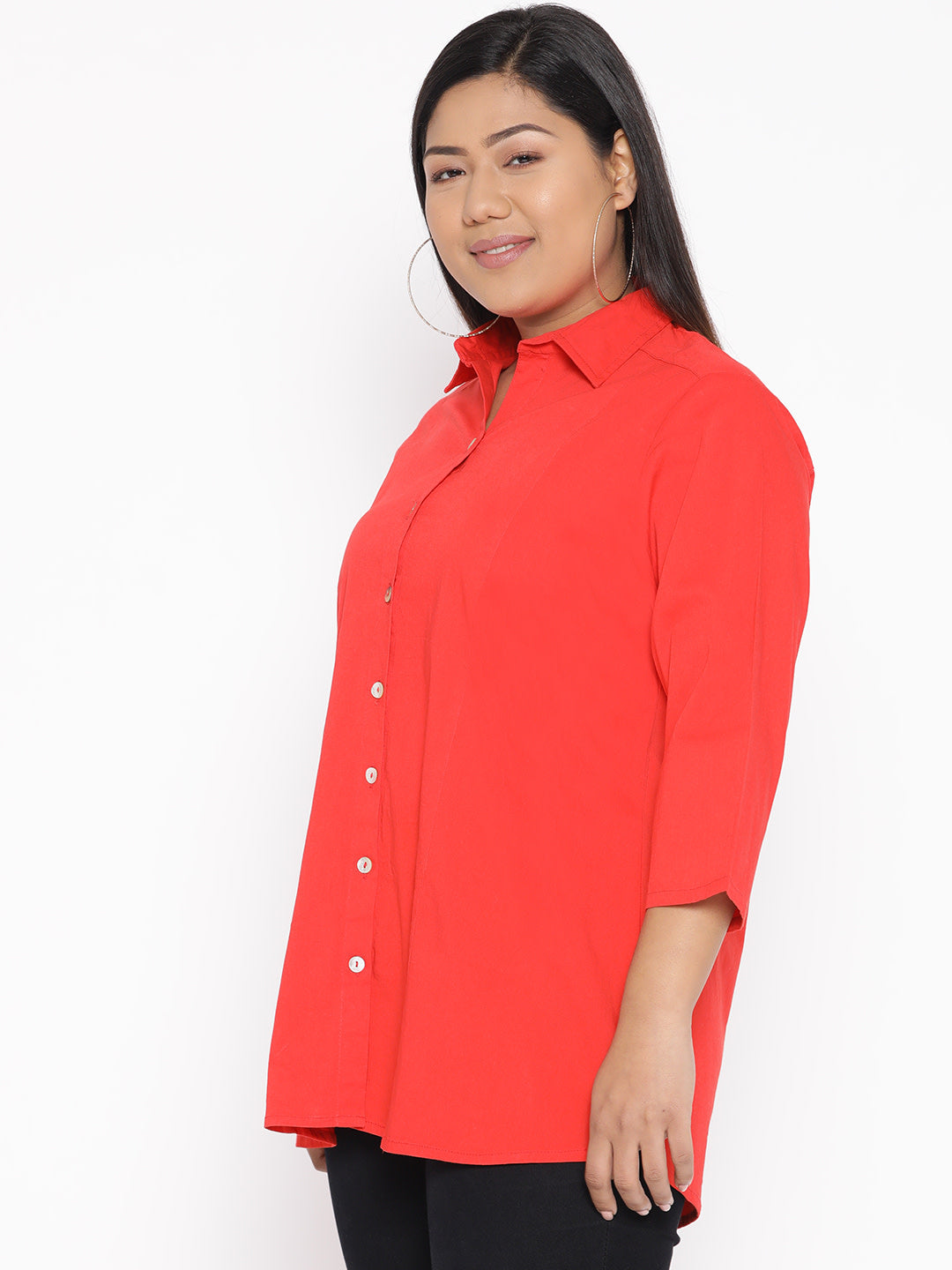 Stylish Plus Size Women Casual Top