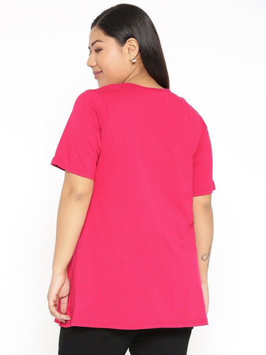 Elegant Plus Size Casual Wear Top for Women