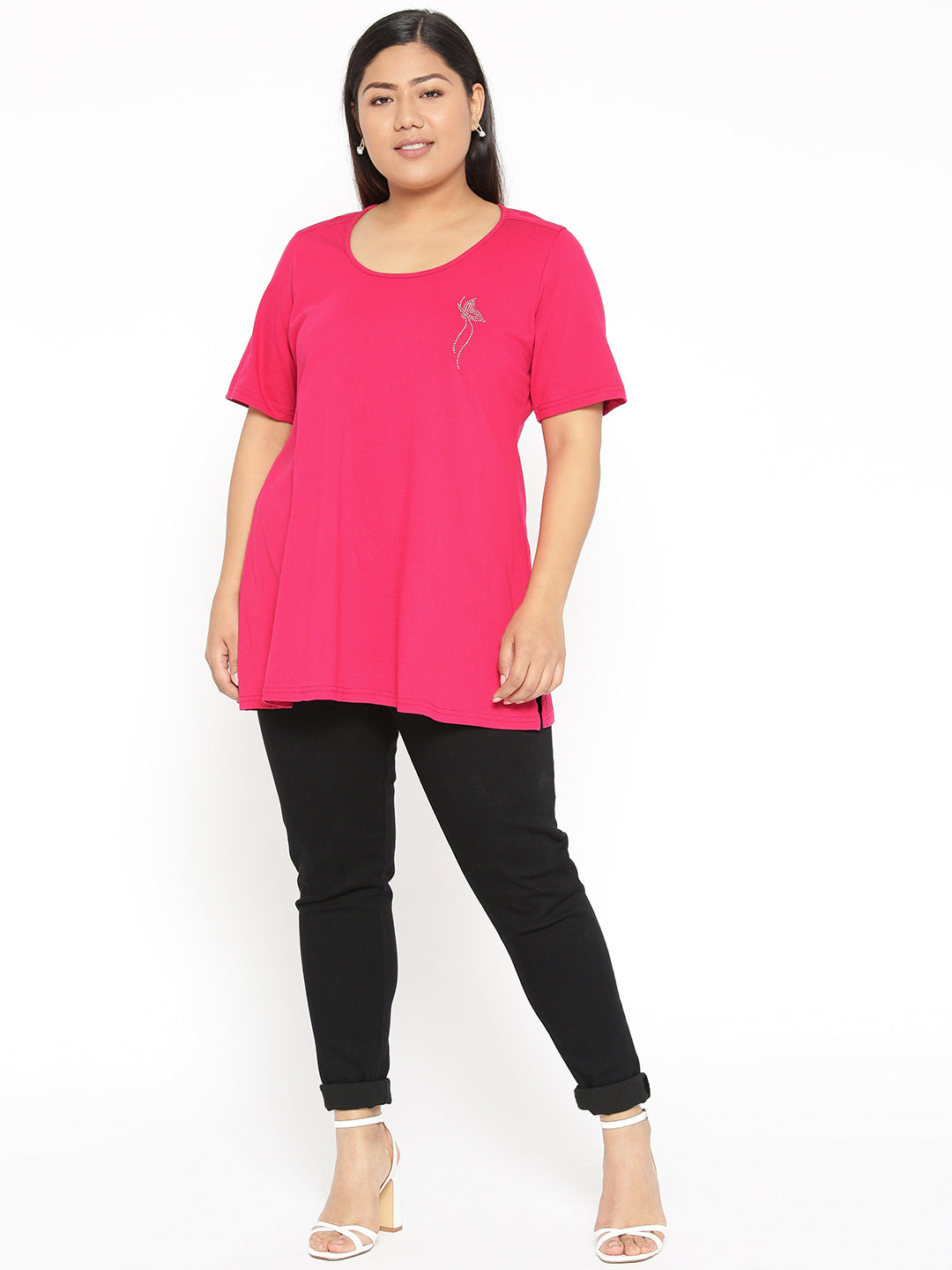 Elegant Plus Size Casual Wear Top for Women