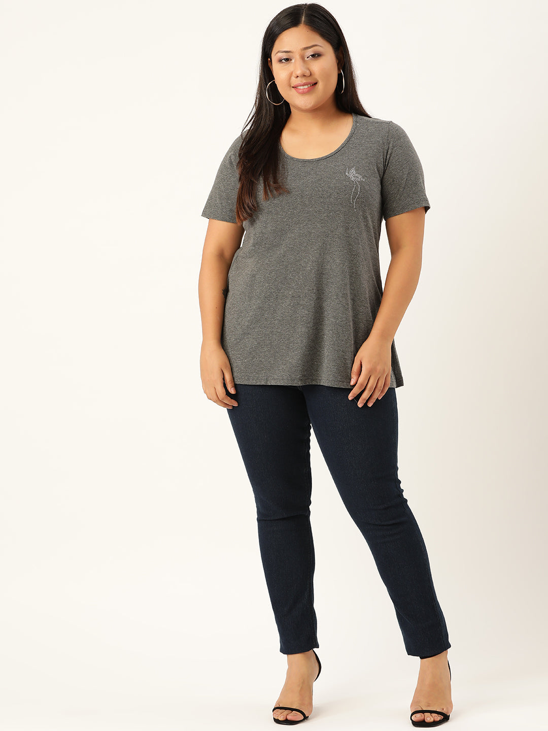 Elegant Plus Size Casual Wear Top for Women