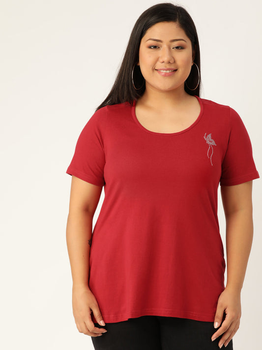 Elegant Plus Size Casual Wear Top for Women