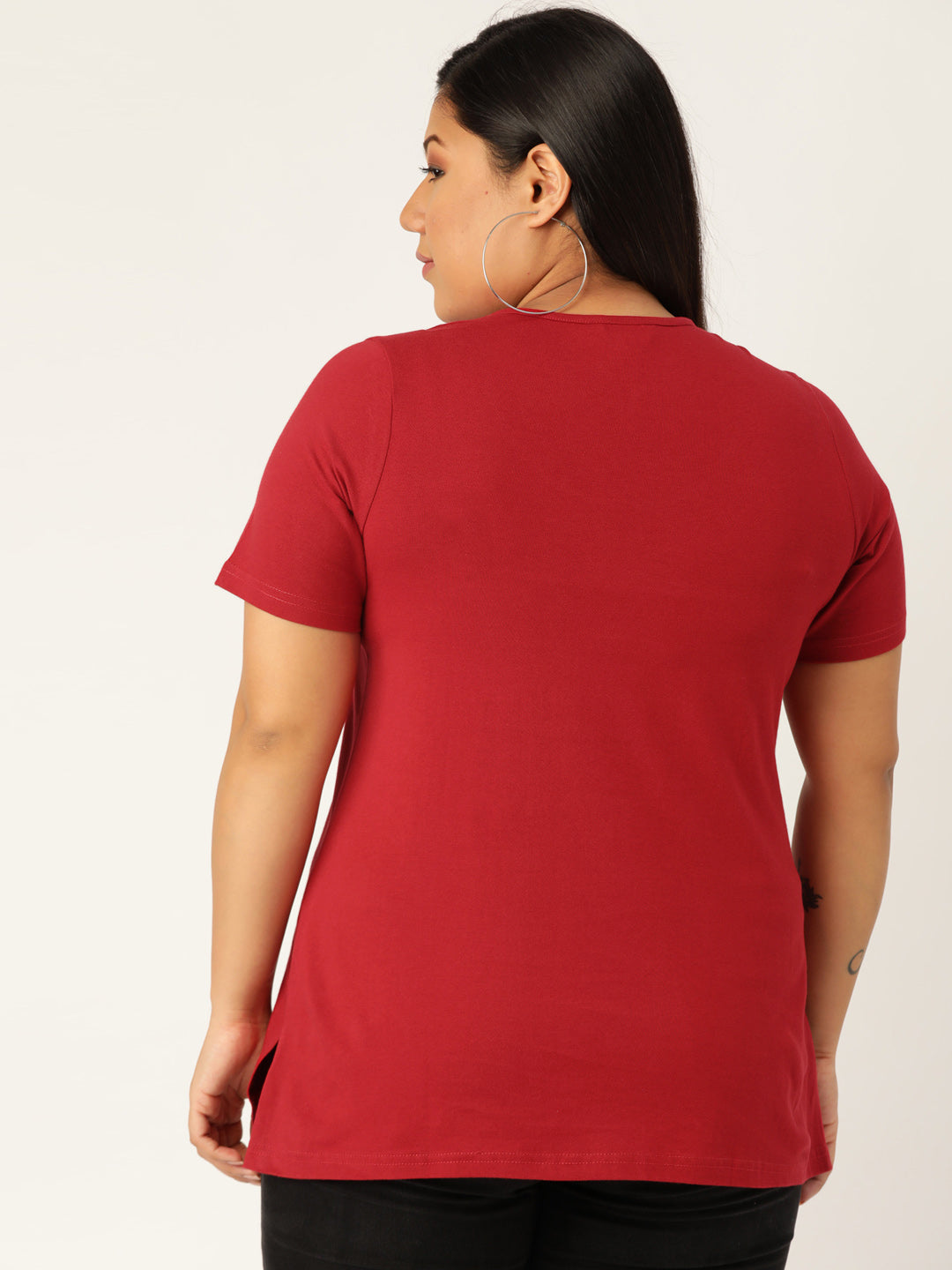 Elegant Plus Size Casual Wear Top for Women