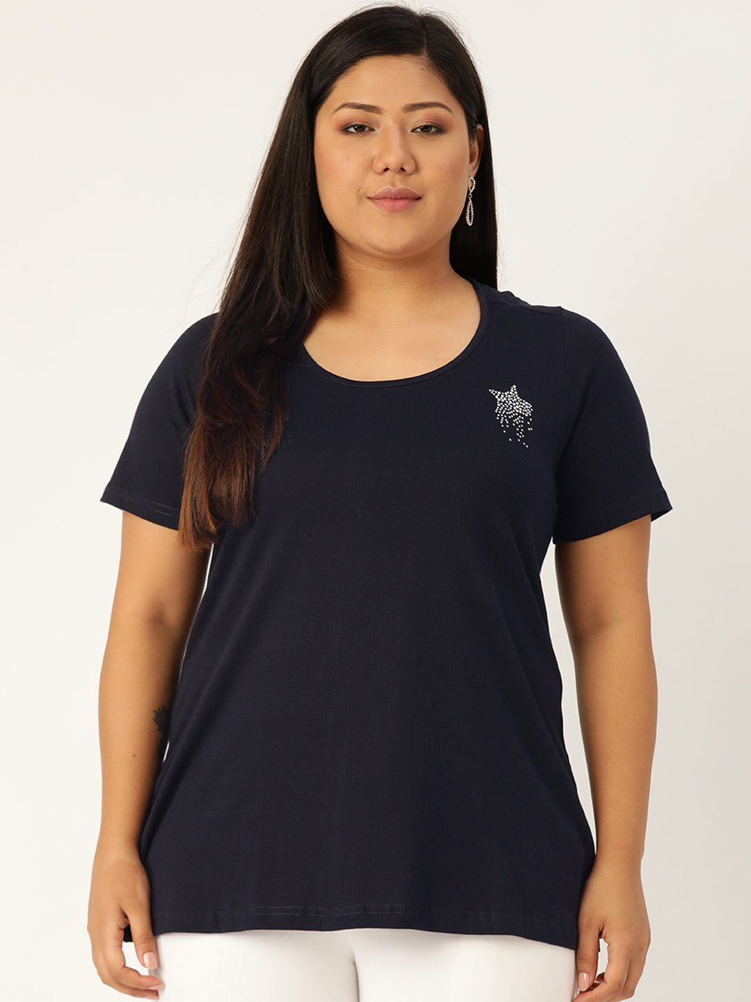 Elegant Plus Size Casual Wear Top for Women