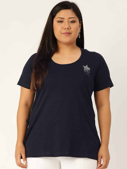Elegant Plus Size Casual Wear Top for Women