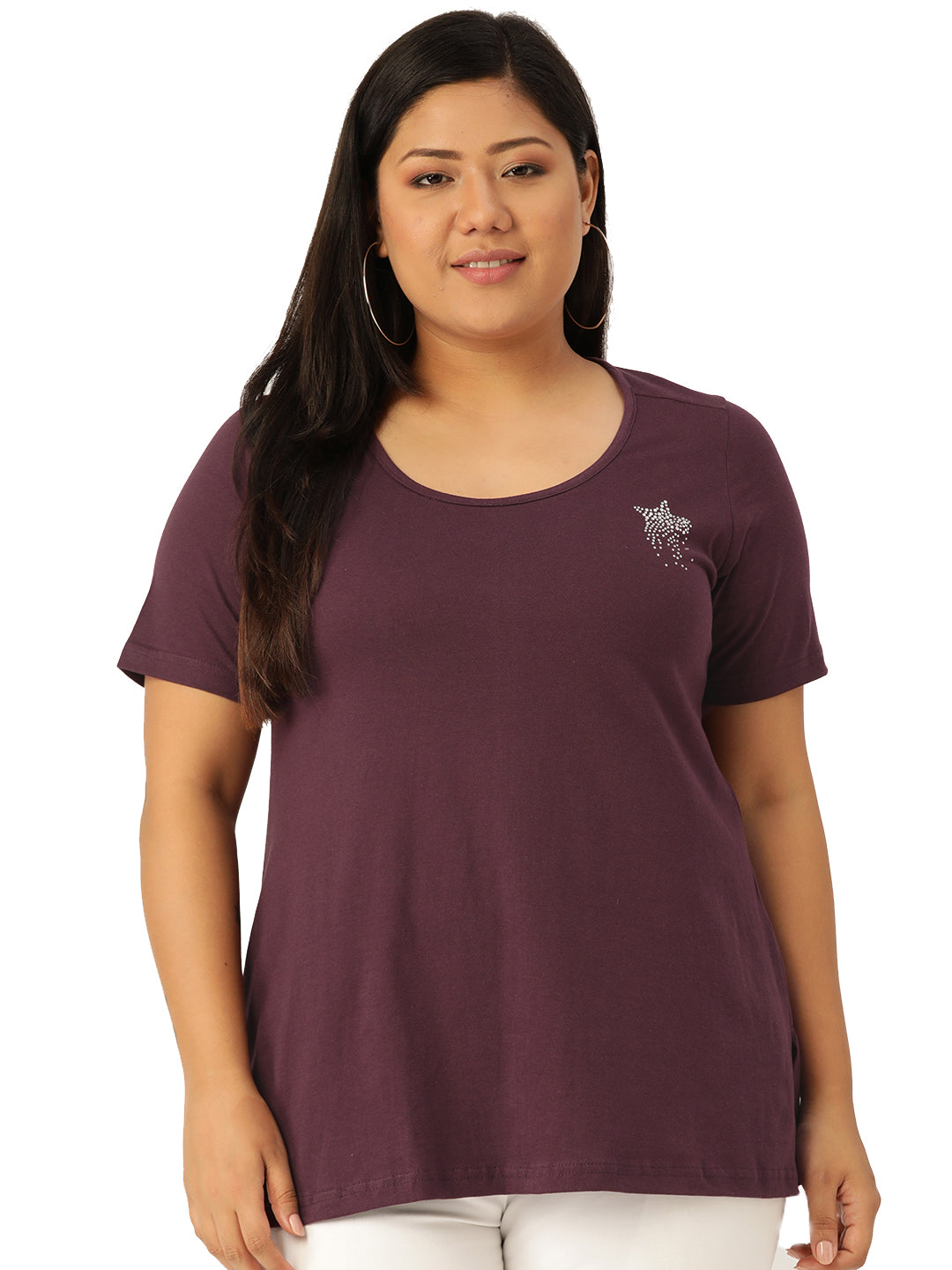 Elegant Plus Size Casual Wear Top for Women