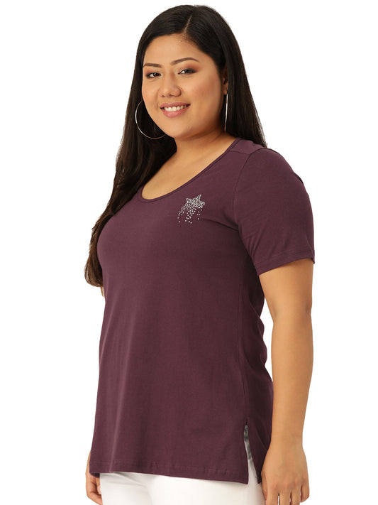 Elegant Plus Size Casual Wear Top for Women
