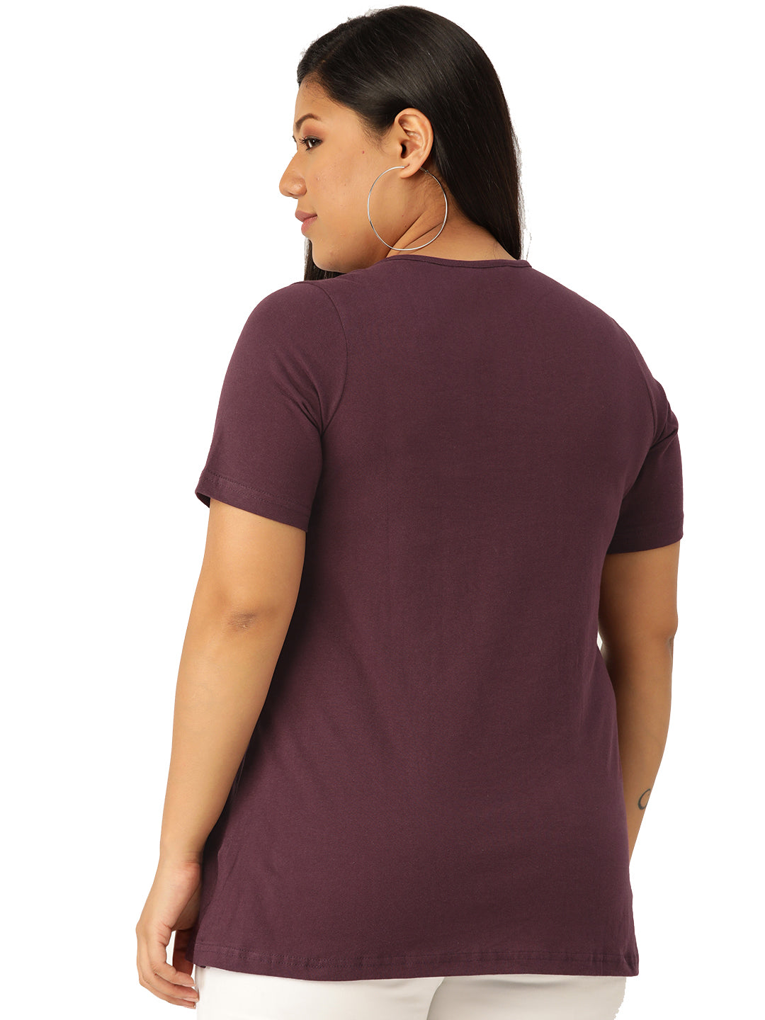 Elegant Plus Size Casual Wear Top for Women