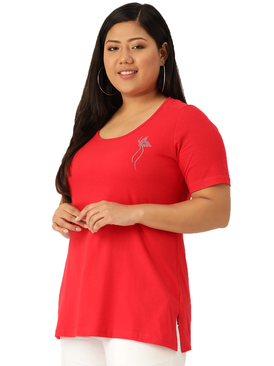 Elegant Plus Size Casual Wear Top for Women