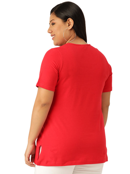 Elegant Plus Size Casual Wear Top for Women