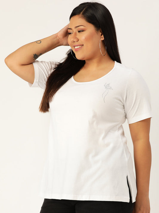 Elegant Plus Size Casual Wear Top for Women