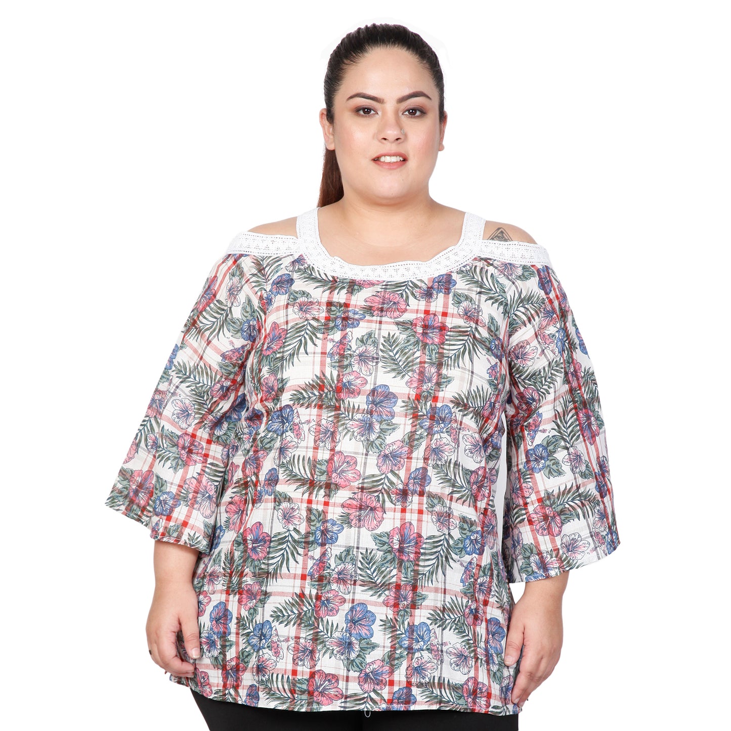 Stylish Plus Size Women Casual Top