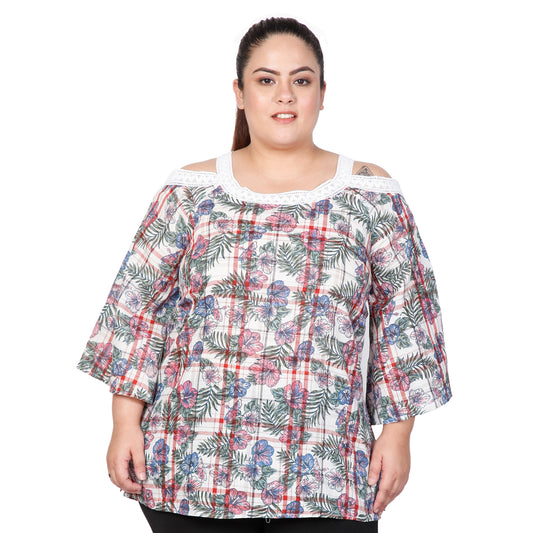 Stylish Plus Size Women Casual Top