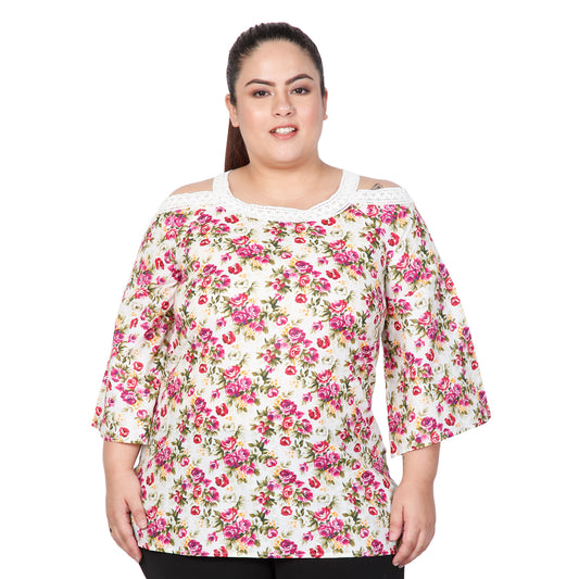 Stylish Plus Size Women Casual Top