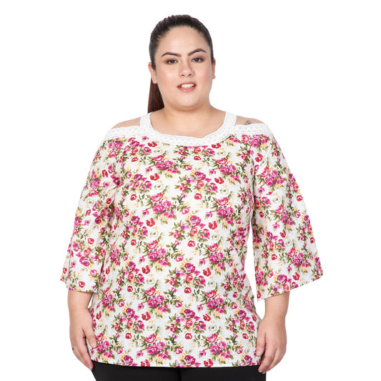 Stylish Plus Size Women Casual Top