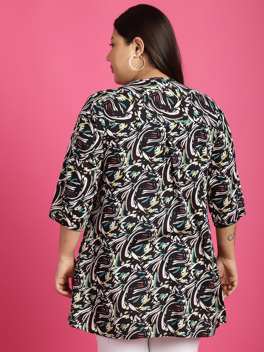Stylish Plus Size Women Casual Top