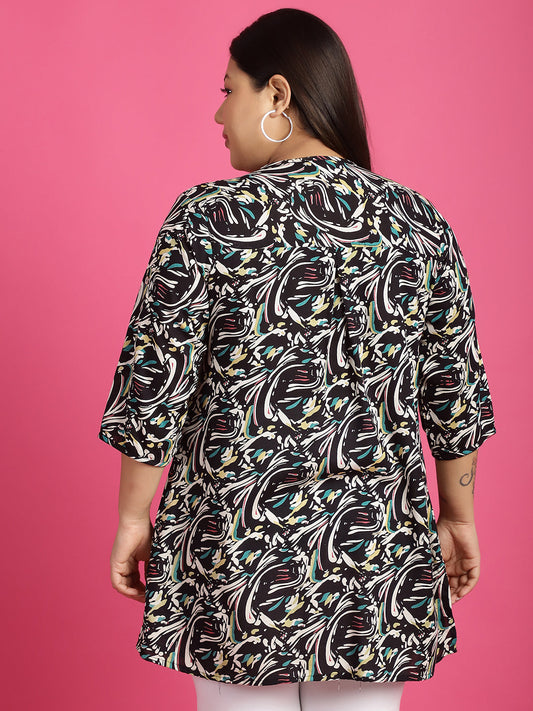 Stylish Plus Size Women Casual Top