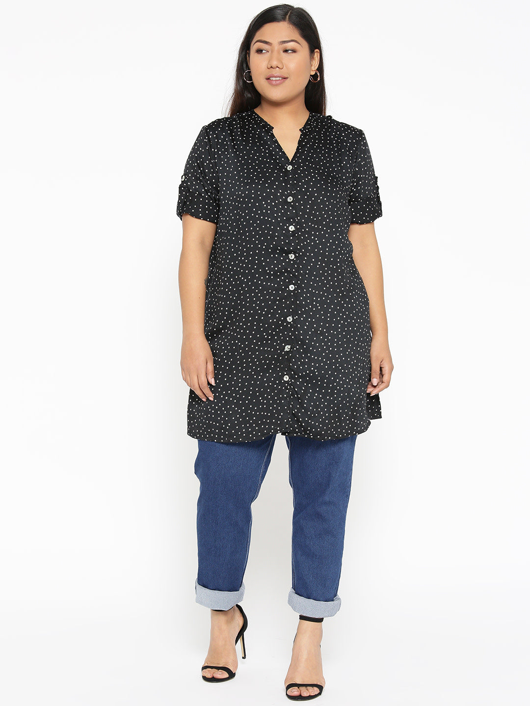 Stylish Plus Size Women Casual Top